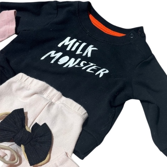 Bundle Baby Girl Outfits Size 0-3 months Gerber Cat&Jack Modern Moments 8 pieces - Picture 4 of 10